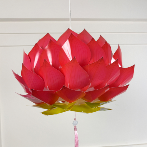[45CM] Lồng đèn Thiên Diệp Liên Hoa - Sen Nghìn Cánh - TAYTA