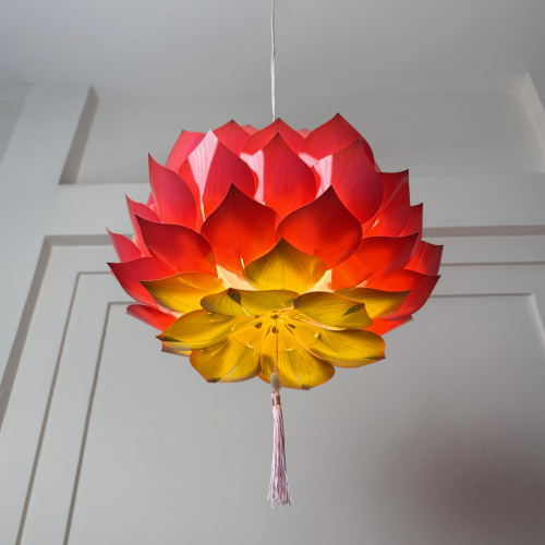 [45CM] Lồng đèn Thiên Diệp Liên Hoa - Sen Nghìn Cánh - TAYTA